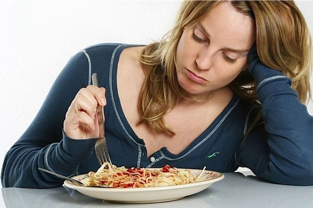 Perte d'appétit